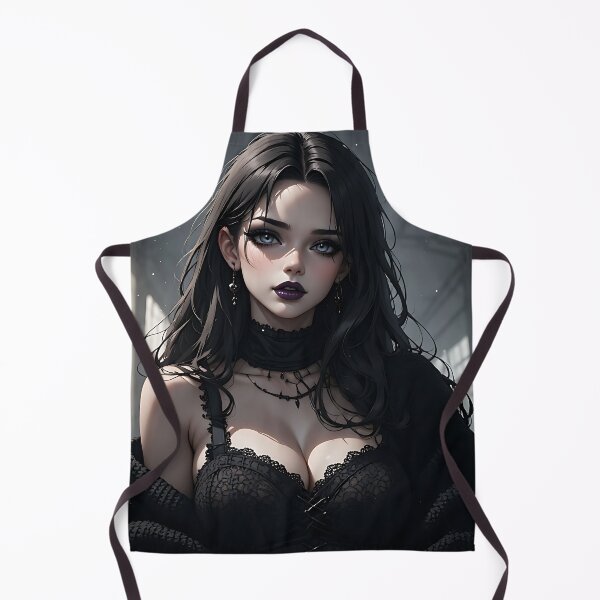 Item preview, Hot Halloween Anime Goth Girl Waifu 294 designed and sold by Your New Fixation.