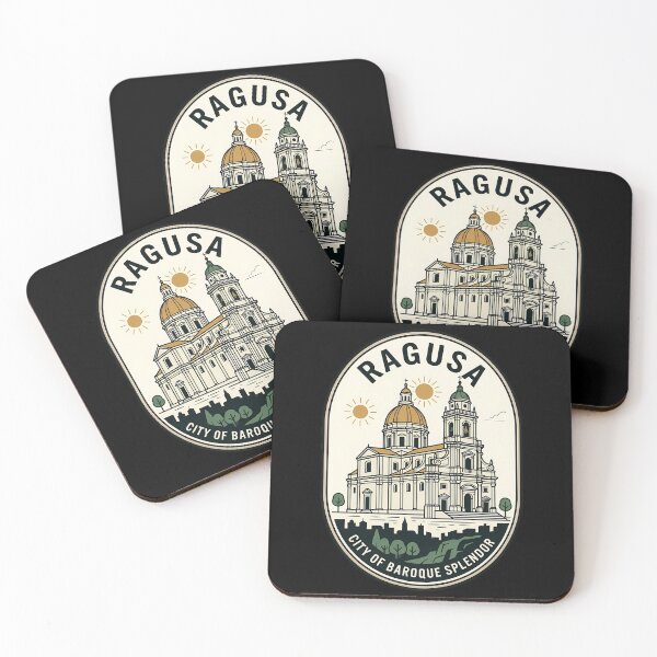 Item preview, Ragusa Italy Baroque Splendor Vintage Travel Emblem designed and sold by k3rstman1.
