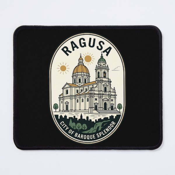 Item preview, Ragusa Italy Baroque Splendor Vintage Travel Emblem designed and sold by k3rstman1.