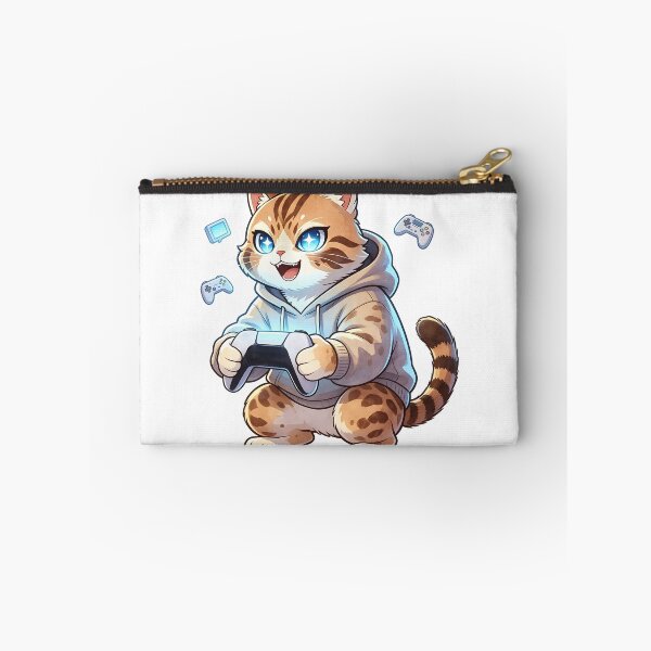 Item preview, Pro Gamer Felis Nigripes - Cute Tactical Gaming Cat designed and sold by ABYSSLAB.