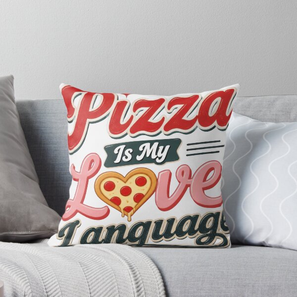 Item preview, Pizza Is My Love Language - Playful Retro Food Design designed and sold by Irfanmulyana.
