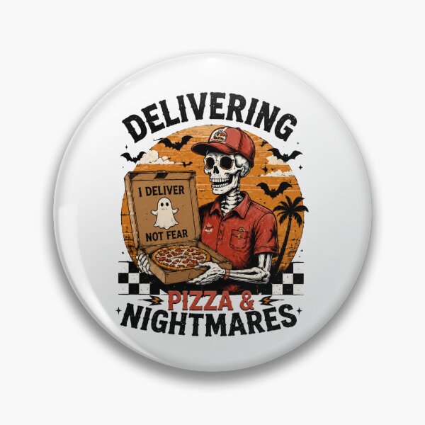 Item preview, Skeleton Pizza Delivery designed and sold by pintartipuduran.
