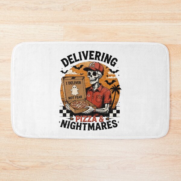 Item preview, Skeleton Pizza Delivery designed and sold by pintartipuduran.