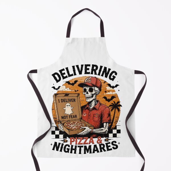 Item preview, Skeleton Pizza Delivery designed and sold by pintartipuduran.