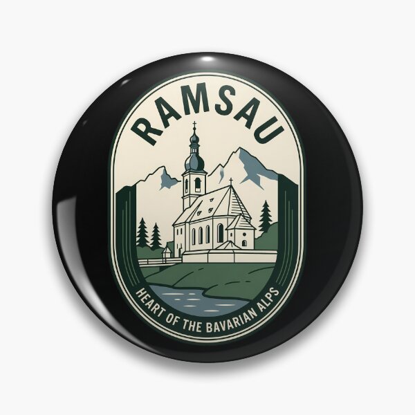 Item preview, Ramsau Heart of the Bavarian Alps Vintage Travel designed and sold by k3rstman1.