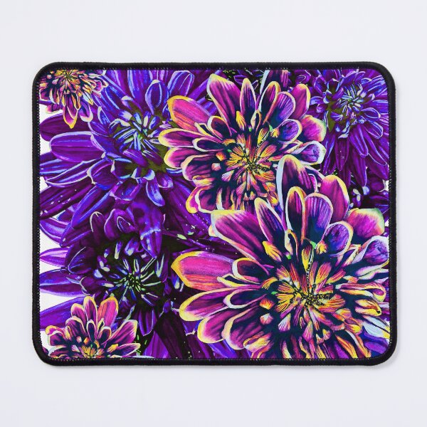 Item preview, Purple Chrysanthemums 1 designed and sold by nastiaart.