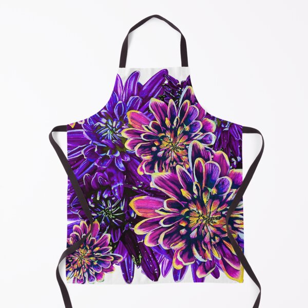 Item preview, Purple Chrysanthemums 1 designed and sold by nastiaart.