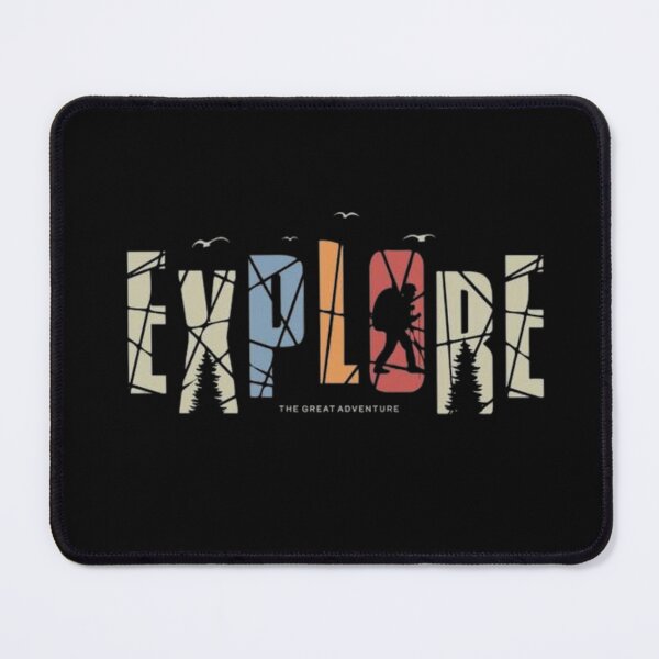 Item preview, Explore: The Great Adventure – Vintage Hiking & Outdoor Explorer Design designed and sold by Palette & Hue.