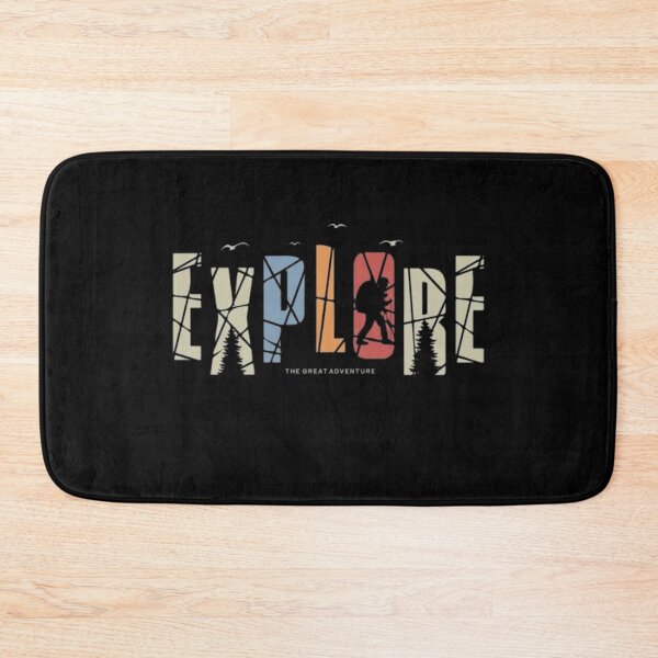 Item preview, Explore: The Great Adventure – Vintage Hiking & Outdoor Explorer Design designed and sold by Palette & Hue.