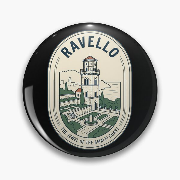 Item preview, Ravello Amalfi Coast Italy Vintage Travel Emblem designed and sold by k3rstman1.