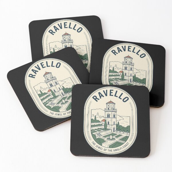 Item preview, Ravello Amalfi Coast Italy Vintage Travel Emblem designed and sold by k3rstman1.