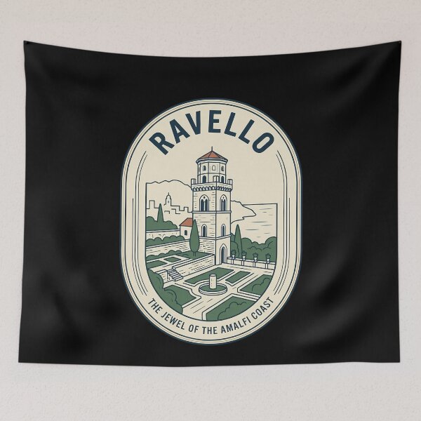 Item preview, Ravello Amalfi Coast Italy Vintage Travel Emblem designed and sold by k3rstman1.