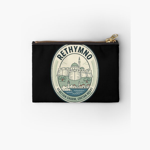 Item preview, Rethymno Crete Greece Vintage Travel Emblem designed and sold by k3rstman1.