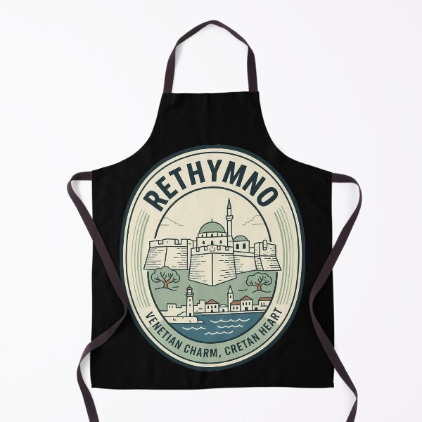 Item preview, Rethymno Crete Greece Vintage Travel Emblem designed and sold by k3rstman1.