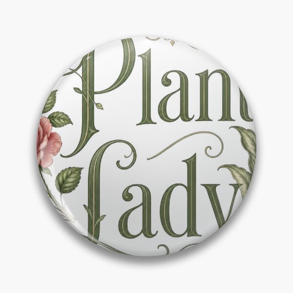 Item preview, Plant Lady - Elegant Floral Botanical Typography Design designed and sold by Irfanmulyana.