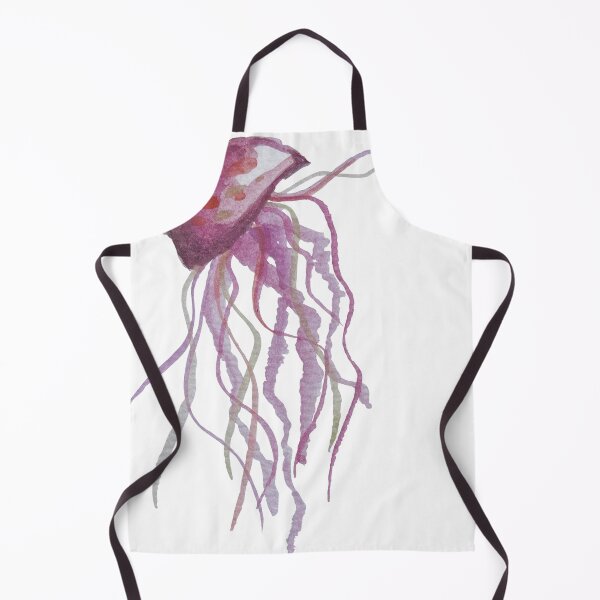 Item preview, Dreamy Purple Watercolor Jellyfish designed and sold by nic0leelan.