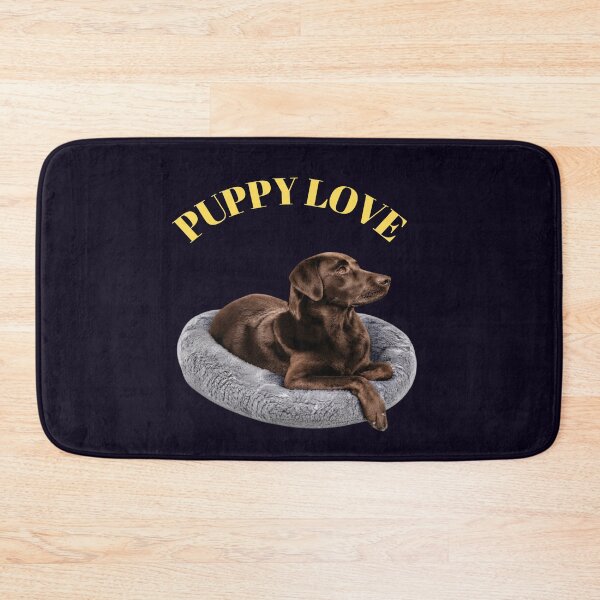 Item preview, CHOCOLATE BROWN LABRADOR RETRIEVER - PUPPY LOVE designed and sold by PRINTSCHARMINGM.