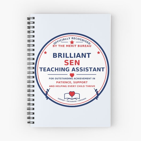 Item preview, SEN Teaching Assistant Gift | Brilliant SEN TA Appreciation Award designed and sold by TheMeritBureau.