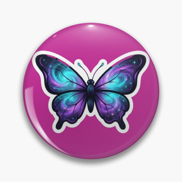 Item preview, Neon Nebula Cosmic Butterfly Design designed and sold by Azurart2.