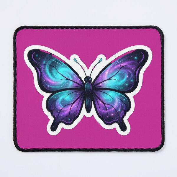 Item preview, Neon Nebula Cosmic Butterfly Design designed and sold by Azurart2.