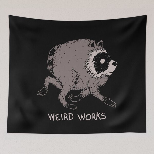 Item preview, Weird Works Jimothy Raccoon designed and sold by sachpica.