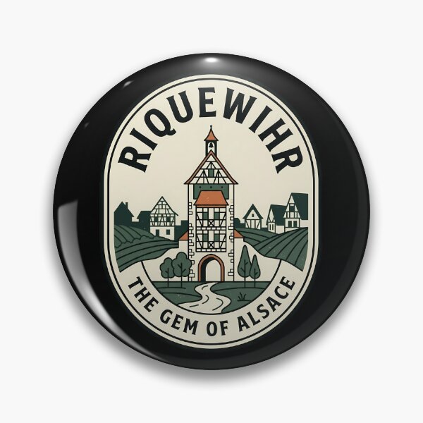 Item preview, Riquewihr Alsace France Vintage Travel Emblem designed and sold by k3rstman1.