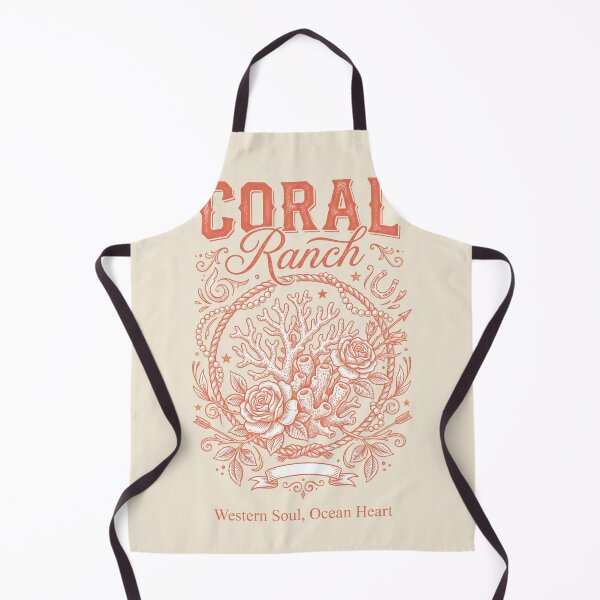 Item preview, Coral Ranch – Coastal Cowgirl Coral & Floral Design designed and sold by Sea Gem.