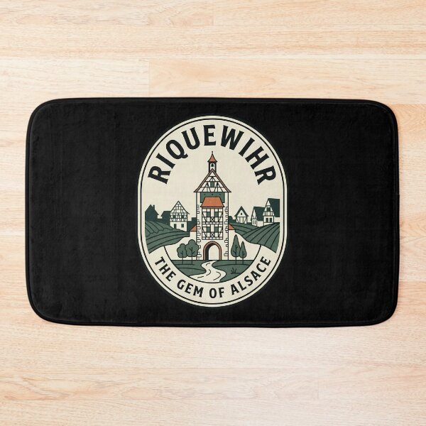 Item preview, Riquewihr Alsace France Vintage Travel Emblem designed and sold by k3rstman1.