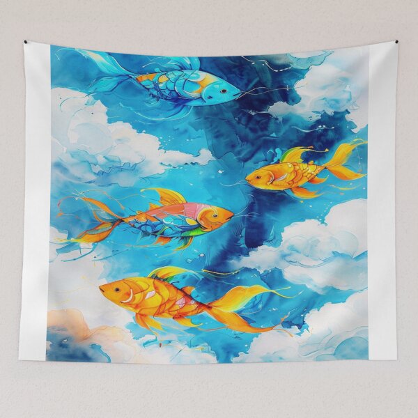 Item preview, Beautiful fish wallpaper designed and sold by saly55887.