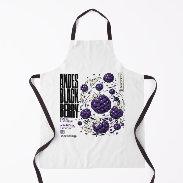 Item preview, Andes Blackberry , Vintage Japanese Fruit Label Art Print designed and sold by NullSpacePrints.