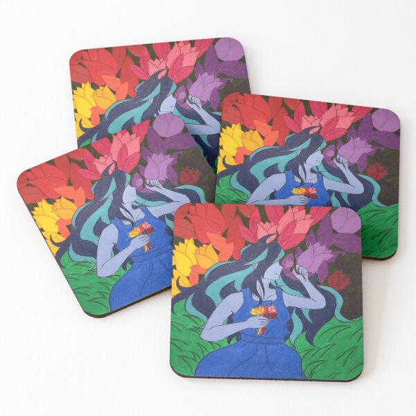 Item preview, Serene Woman Flower Garden designed and sold by JasHeVANas.