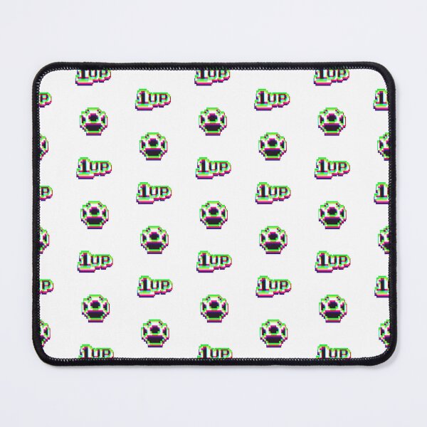 Item preview, 1up Mushroom Synthwave Pattern 2 designed and sold by animinimal.