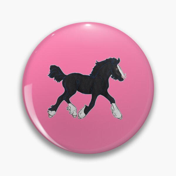 Item preview, Black Minimal Tobiano Vanner Foal designed and sold by Sparklepupfaeri.