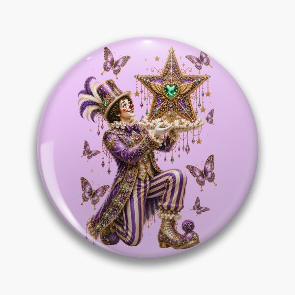 Item preview, The Miracle Giver – Wishes | Jewel Star Clown Fantasy Art designed and sold by sunbowjp stadio.