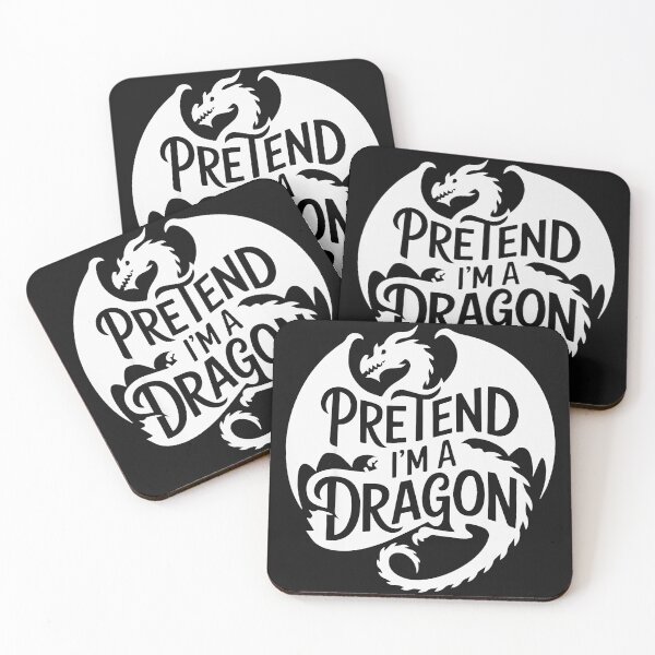Item preview, Pretend I'm A Dragon Fantasy Lover Mythical Creature Imagination designed and sold by MOnnroyu.