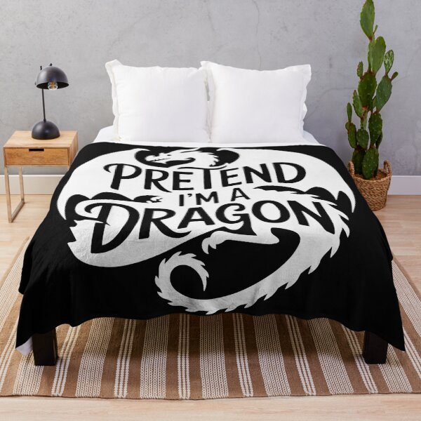 Item preview, Pretend I'm A Dragon Fantasy Lover Mythical Creature Imagination designed and sold by MOnnroyu.