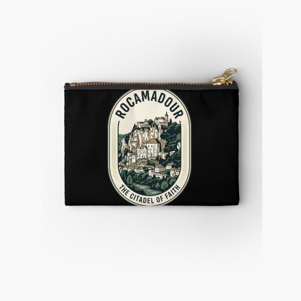 Item preview, Rocamadour France Citadel of Faith Vintage Travel Emblem designed and sold by k3rstman1.