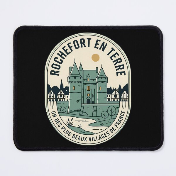 Item preview, Rochefort En Terre France Vintage Travel Emblem designed and sold by k3rstman1.
