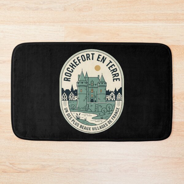 Item preview, Rochefort En Terre France Vintage Travel Emblem designed and sold by k3rstman1.