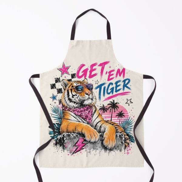 Item preview, Get' Em Tiger Retro Sunset designed and sold by legendaryskins.