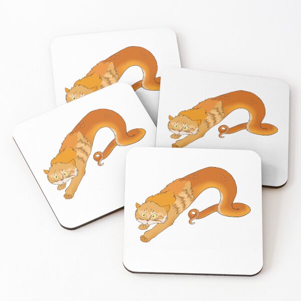 Item preview, Orange Cat Tatzelwurm designed and sold by Solika O'Neill.