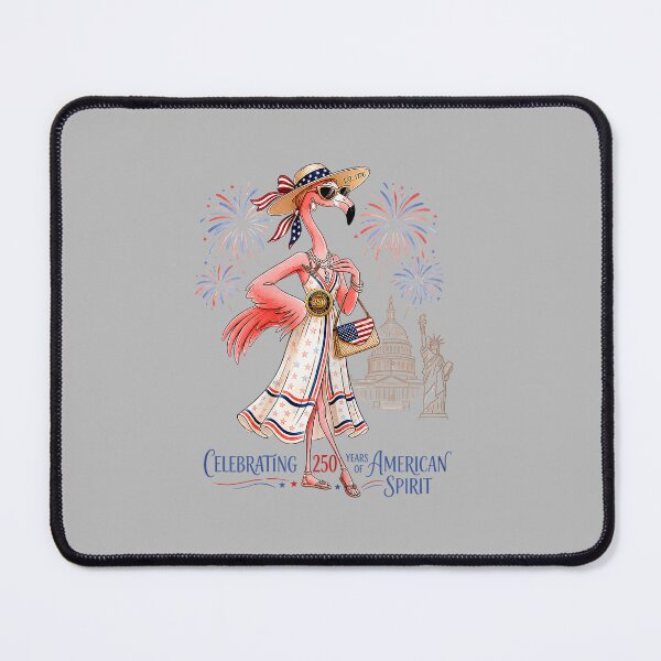Item preview, Patriotic Flamingo 250 Years American Spirit designed and sold by FrankIsabel.