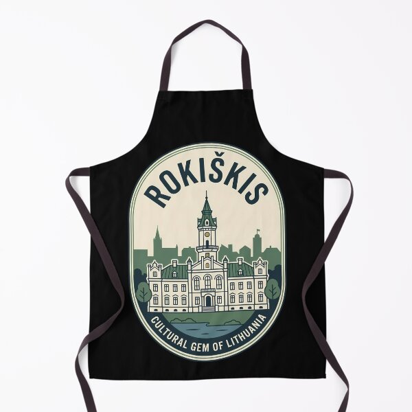 Item preview, Rokiskis Manor Lithuania Vintage Travel Emblem designed and sold by k3rstman1.