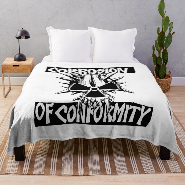 Item preview, corrosion of conformity band white logo designed and sold by Sstyler.