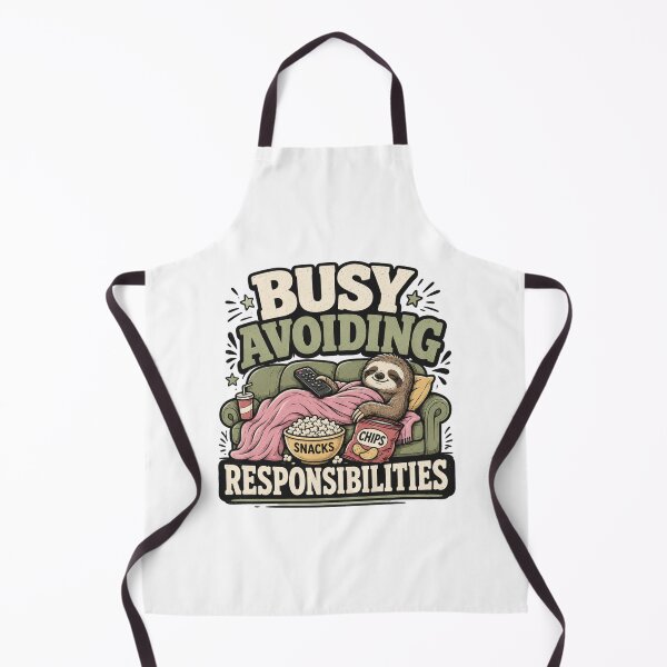 Item preview, Busy Avoiding Responsibilities Funny Sloth Shirt | Cozy Introvert Humor | Busy Collection designed and sold by SoulThread Studio.