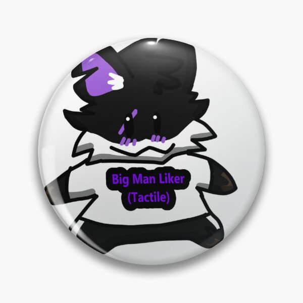 Item preview, Chu Tactile Big Man Liker Sticker designed and sold by ChuChuTheCatmeragon.