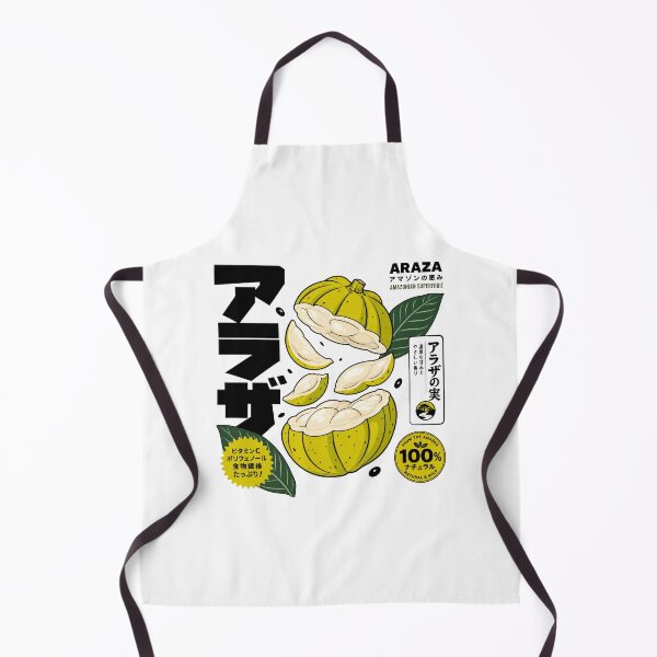 Item preview, Araza Amazonian Superfruit , Vintage Japanese Fruit Label Art Print designed and sold by NullSpacePrints.