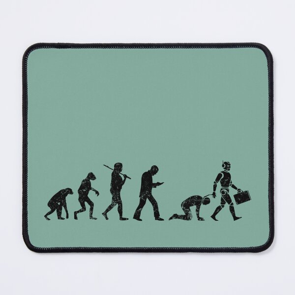 Item preview, No AI / Anti-AI Symbol - Evolution designed and sold by Frank J. Art.