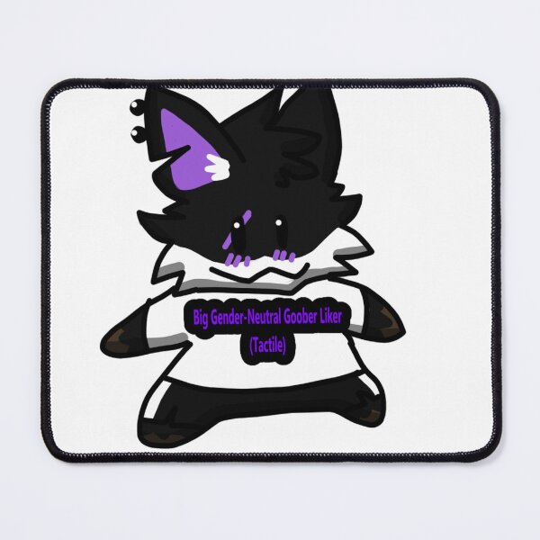 Item preview, Chu Tactile Gender-Neutral Goober Liker Sticker designed and sold by ChuChuTheCatmeragon.