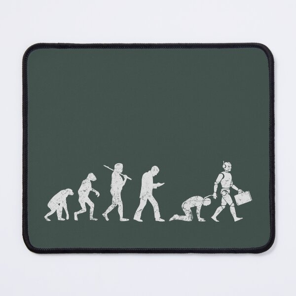 Item preview, No AI / Anti-AI Symbol - Evolution designed and sold by Frank J. Art.